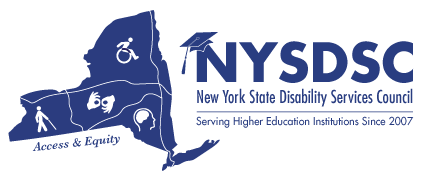 NYSDSC- New York State Disability Services Council Logo